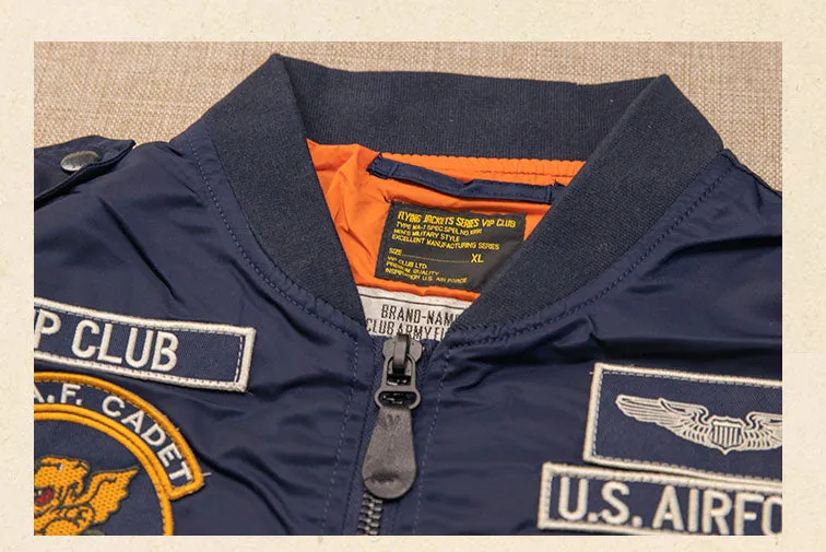 Men's Bomber Jacket MA-01 Plus-size