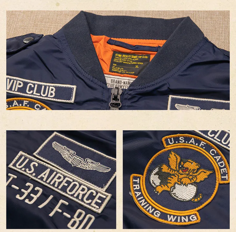 Men's Bomber Jacket MA-01 Plus-size