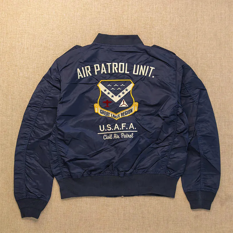 Men's Bomber Jacket MA-01 Plus-size