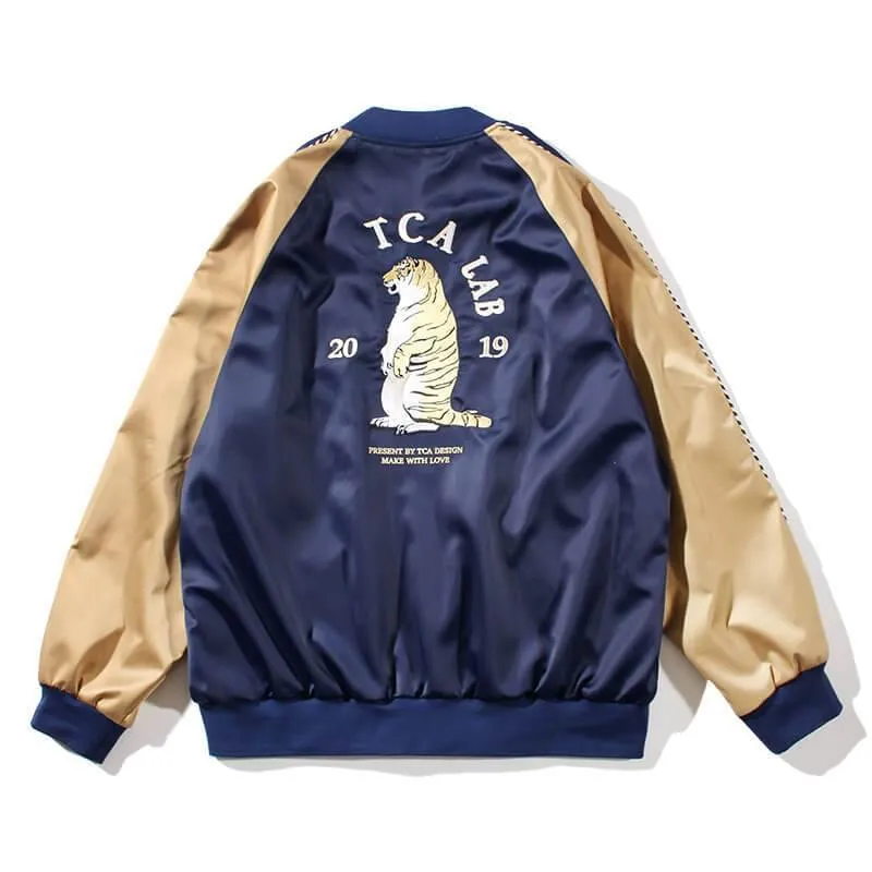 Men's Bomber Jacket Yokosuka Satin One