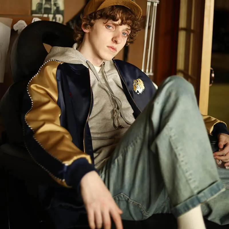 Men's Bomber Jacket Yokosuka Satin One