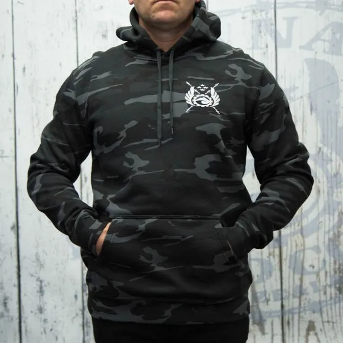 Mens Camo Hoodie