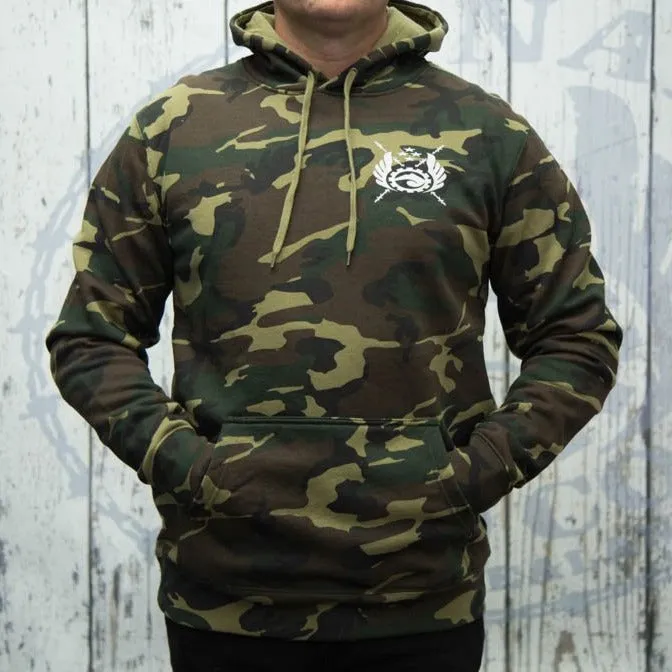 Mens Camo Hoodie