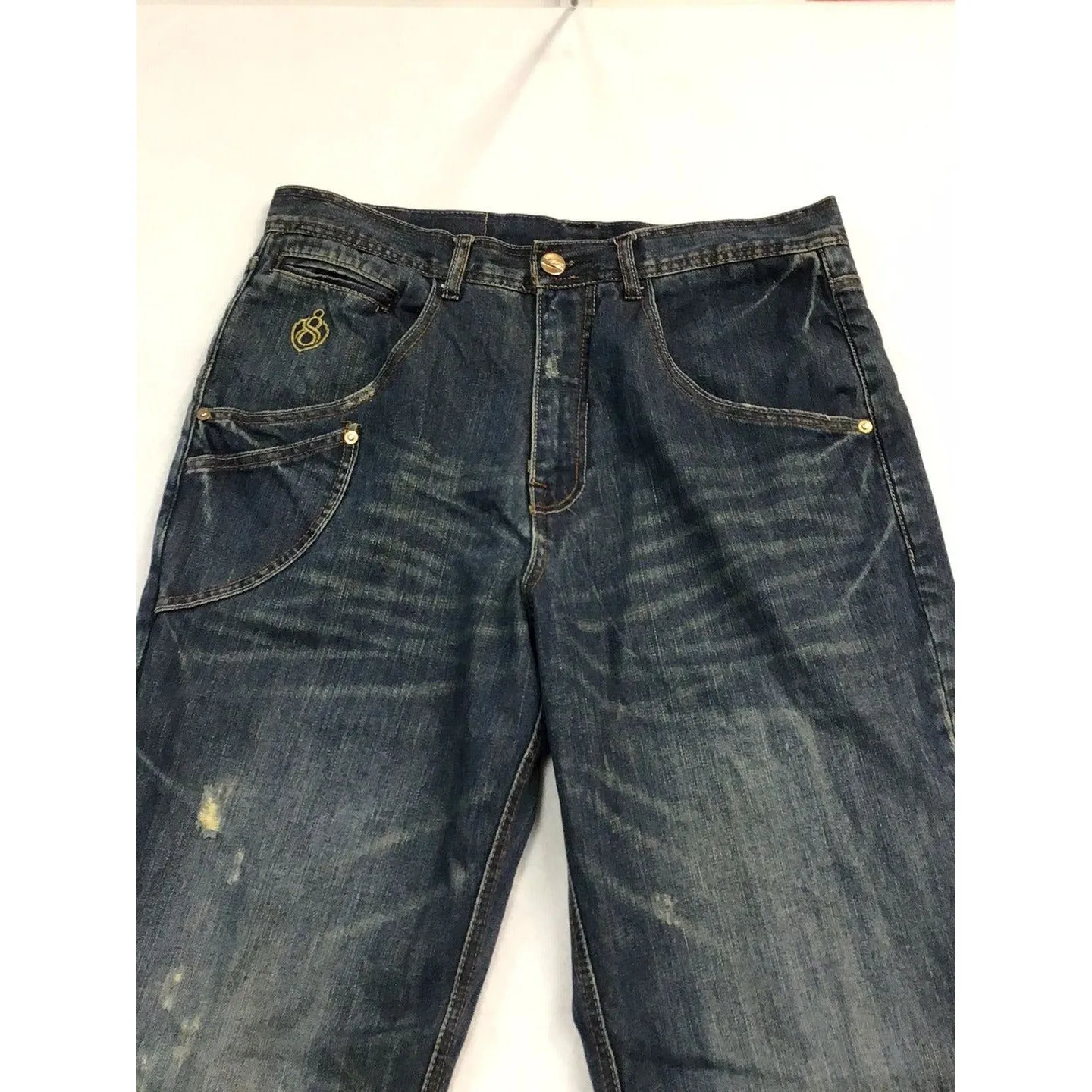 Men’s Eight 732 Distressed Jeans