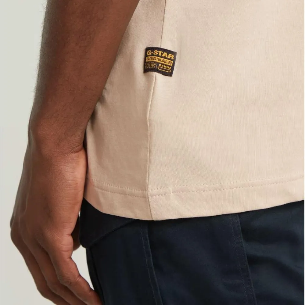 Men's Flyer Graphic T-Shirt, Beige