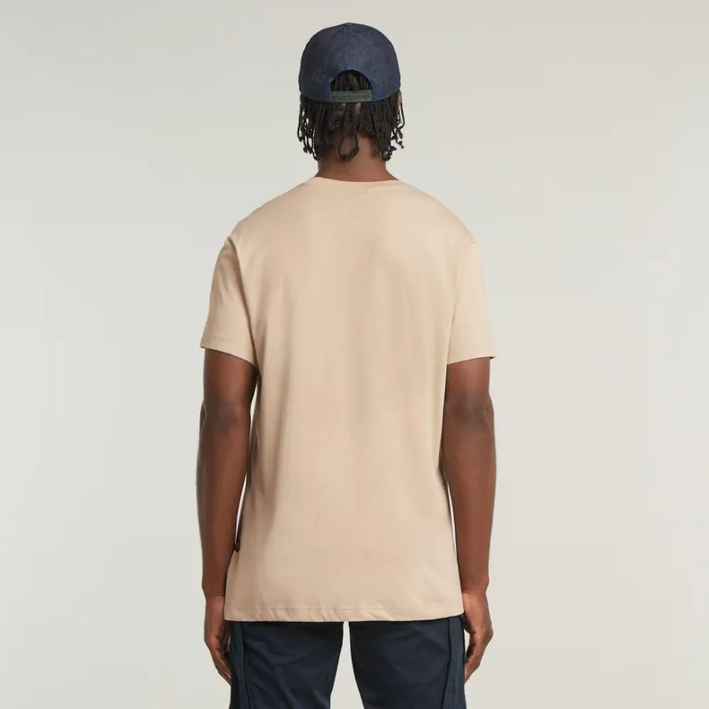 Men's Flyer Graphic T-Shirt, Beige