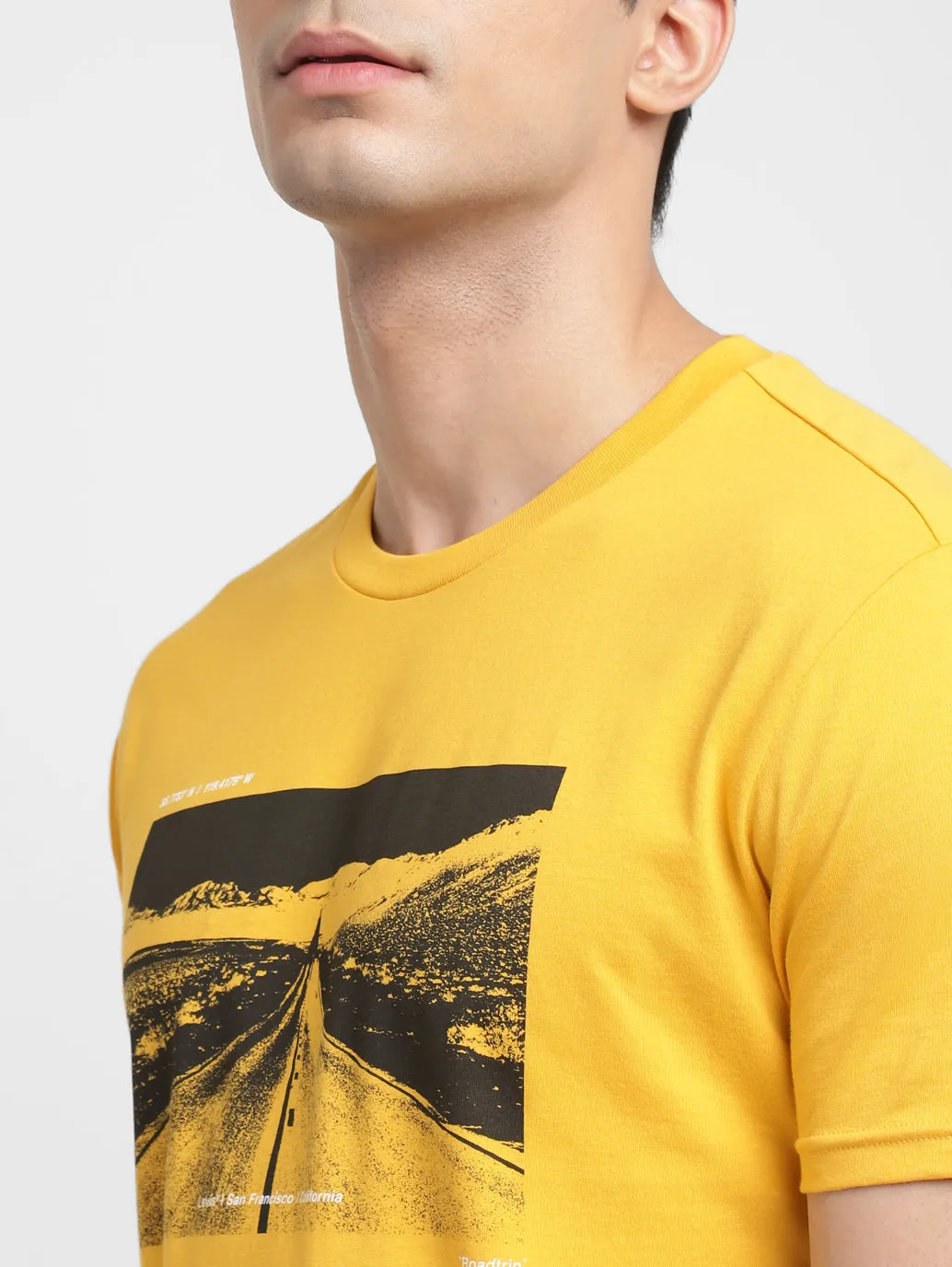 Men's Graphic Print Regular Fit T-shirt