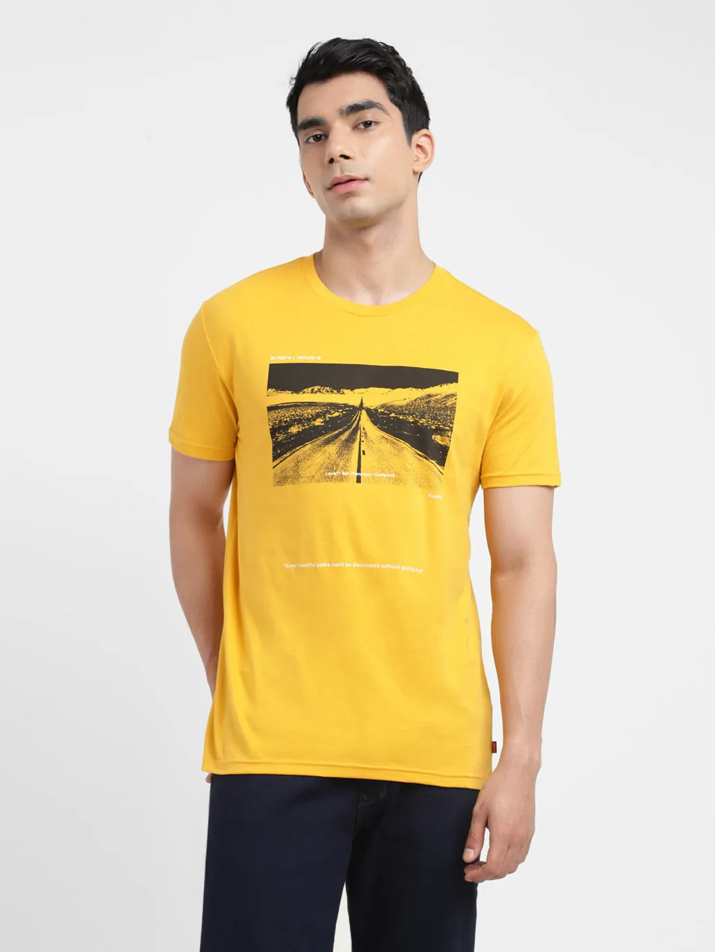 Men's Graphic Print Regular Fit T-shirt
