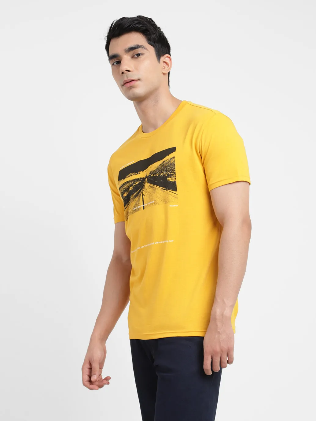 Men's Graphic Print Regular Fit T-shirt