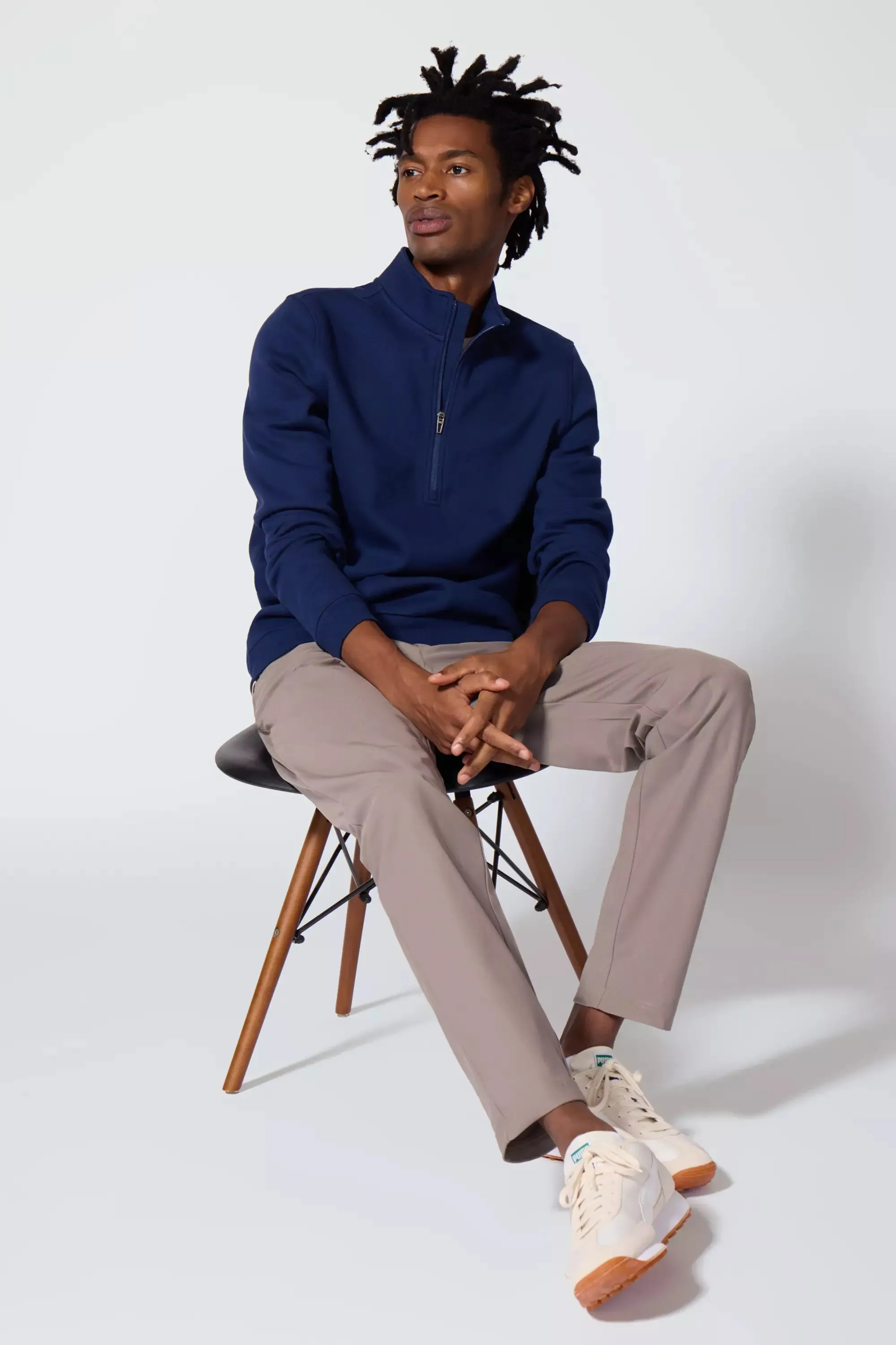 Men's Luxefleece 1/4 Zip  - Navy