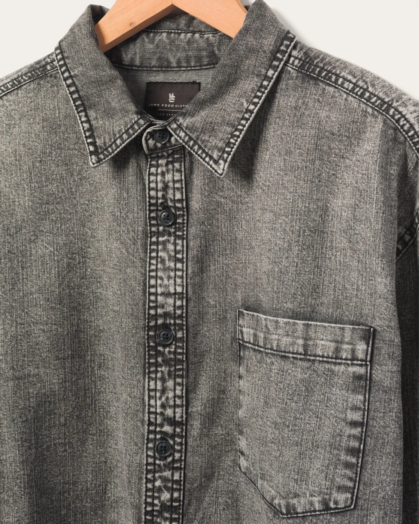 Men's Randell Oversized Denim Twill Shirt