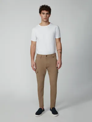 Men's Solid Bungee Cargo Pant