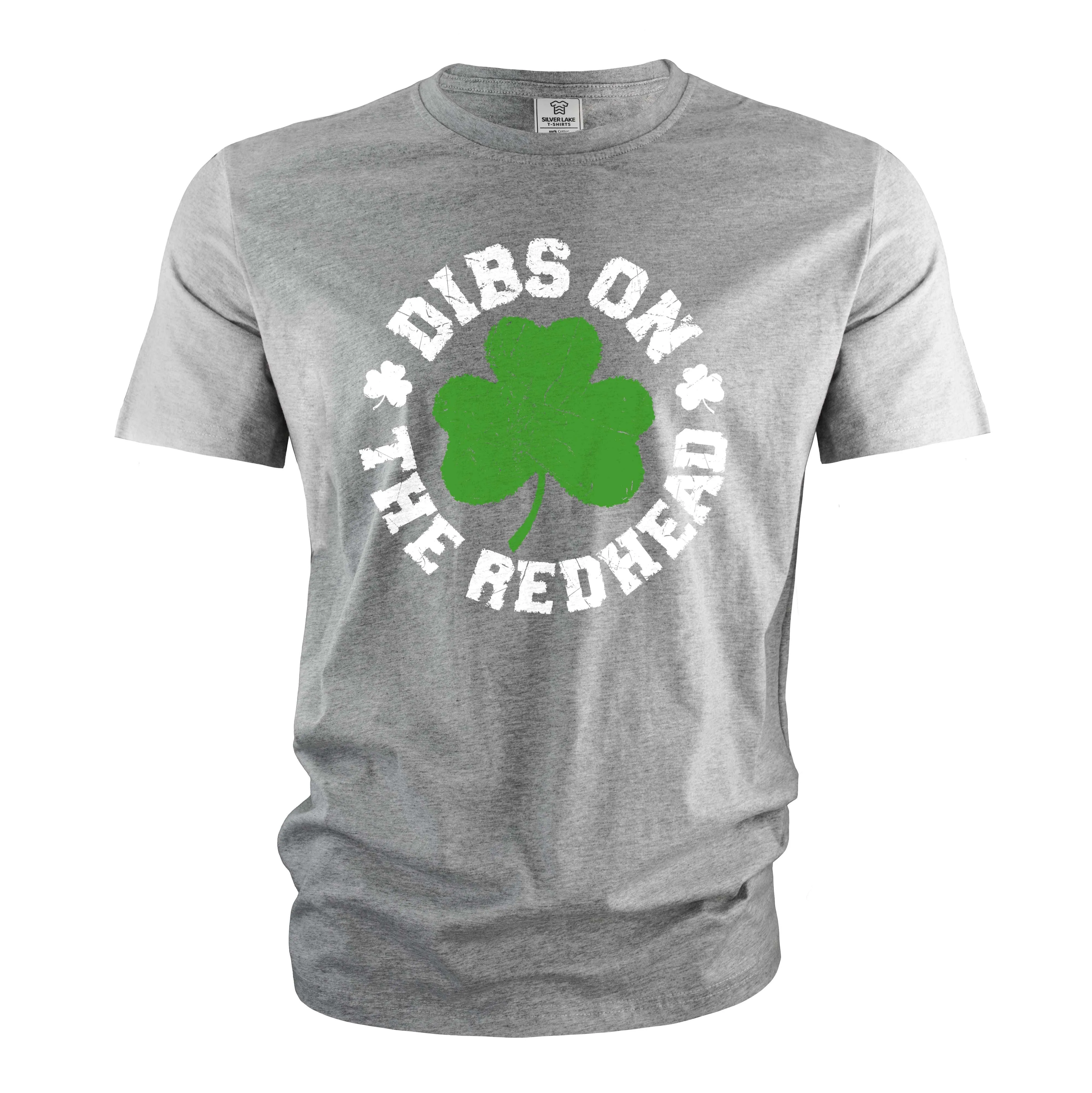 Men's St Patrick's Day Shirt Irish Day Tee St Patty's Day Shamrock Clover Shirts For Him Her Unisex