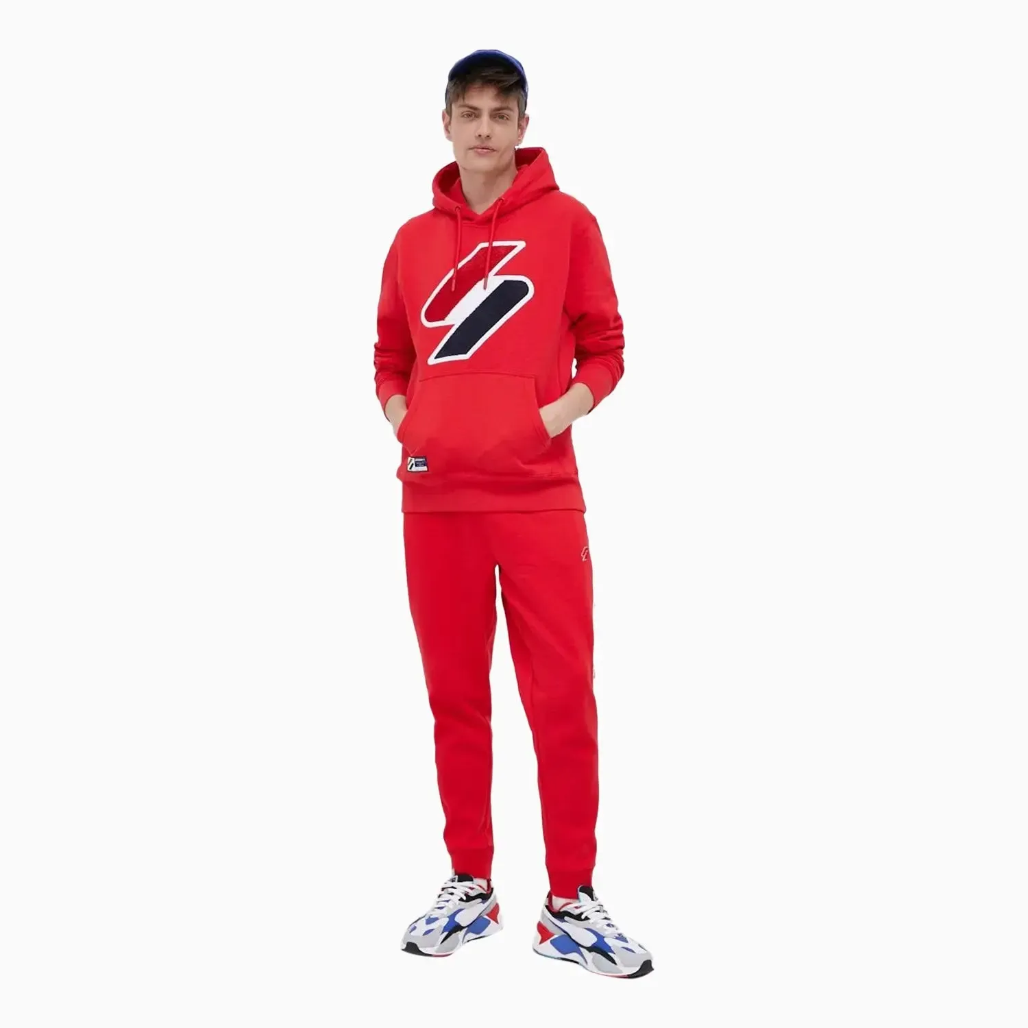 Men's Superdry Code Logo Hoodie