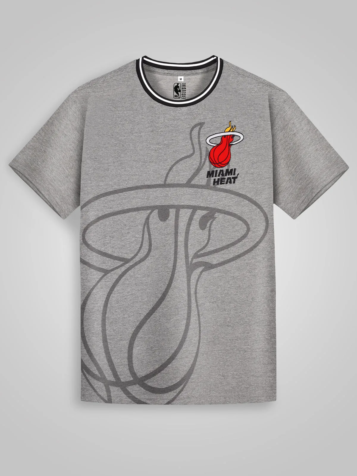 Miami Heat: Oversized Textured T Shirt