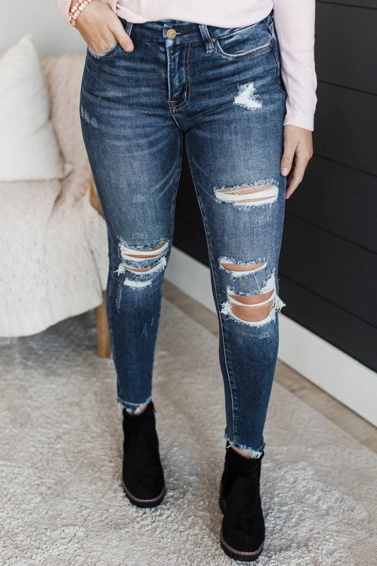 Mica Denim Skinny Jeans- Lana Wash