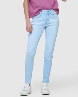 Mid Rise Skinny Jeans | Lighter Indigo Vintage 30
