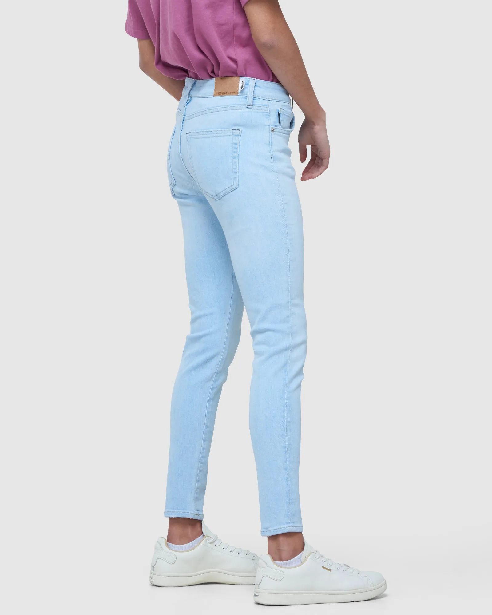 Mid Rise Skinny Jeans | Lighter Indigo Vintage 30