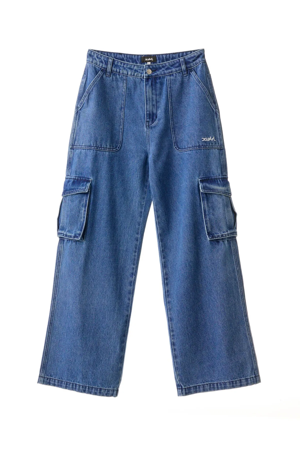 MILLS DRILL CARGO PANT - Indigo