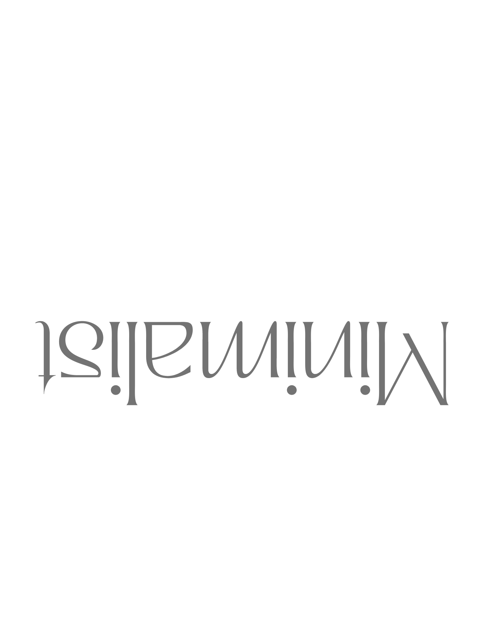 Minimalist Black Oversized Fit Unisex T-Shirt