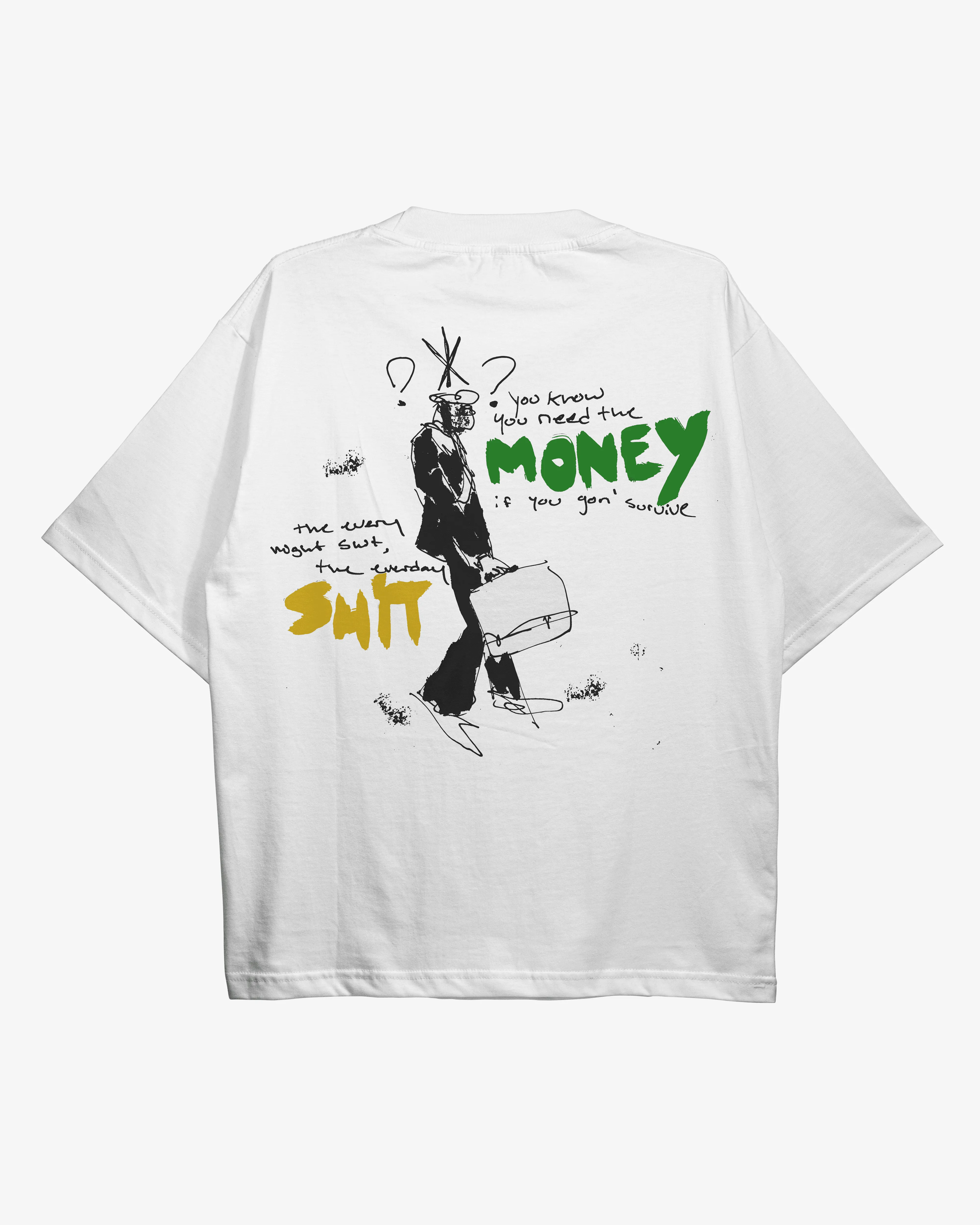 Money Shit Oversized Tshirt