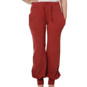 More Than A Fling by DUNS Unisex Adult Baggy Pants - Brick Red (Generous Sizing) FINAL SALE