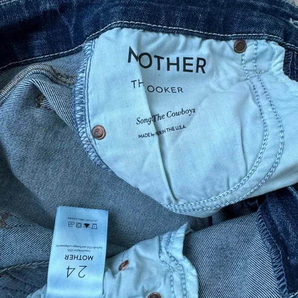 MOTHER The Looker Songs of The Cowboys Skinny Jeans Size 24