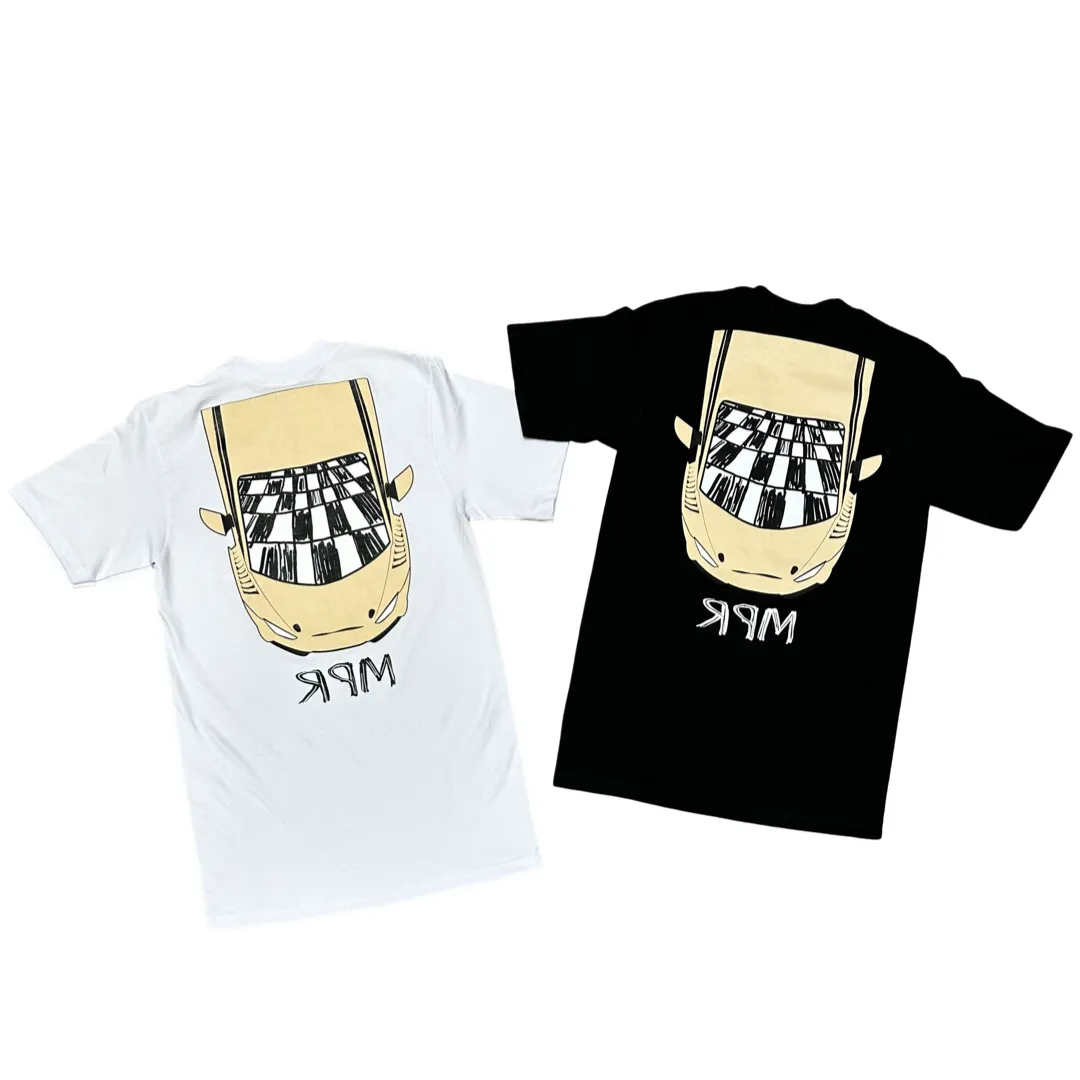 MPR “Live Fast Die Young” White Oversized T-shirt