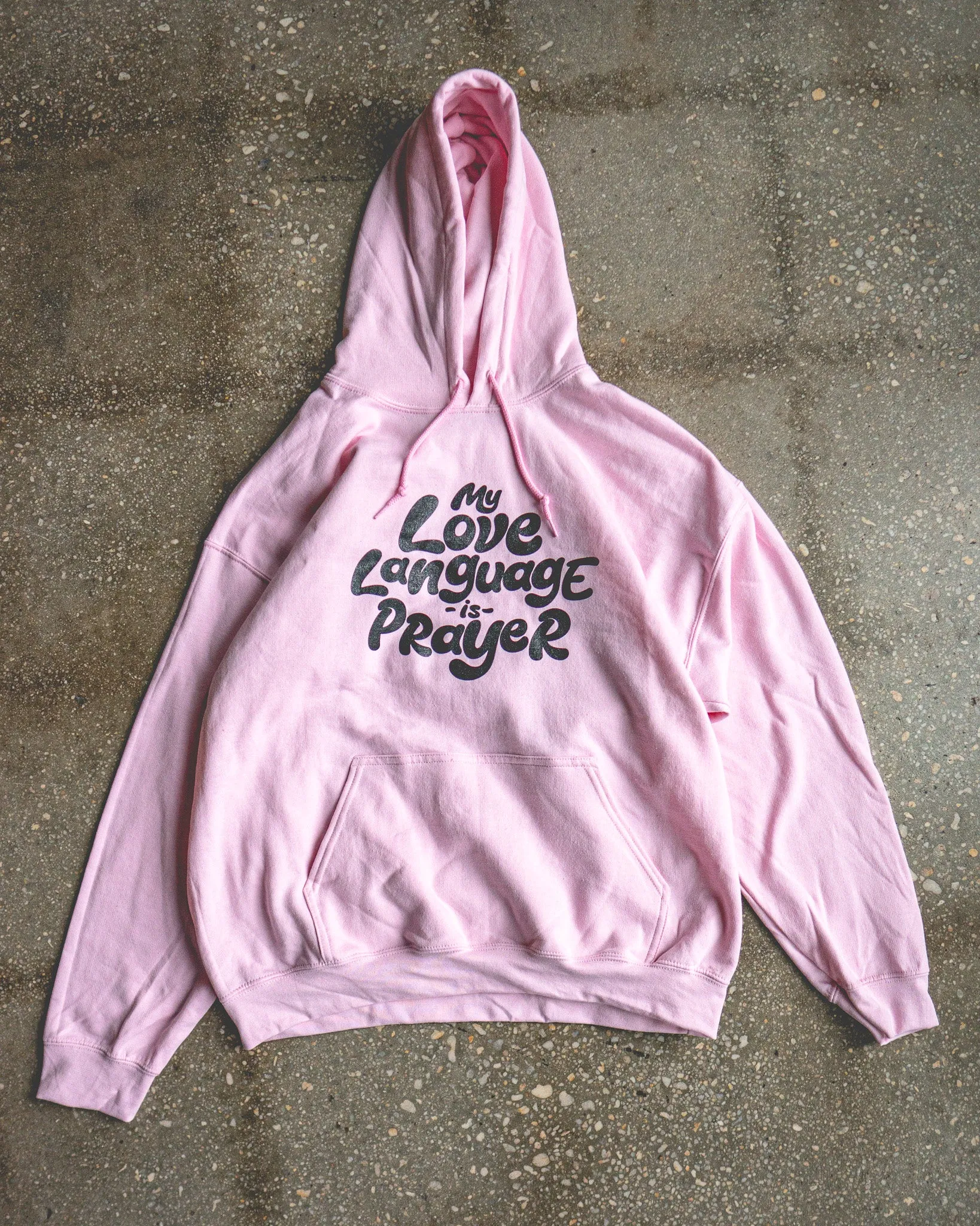 My Love Language Adult Hoodie