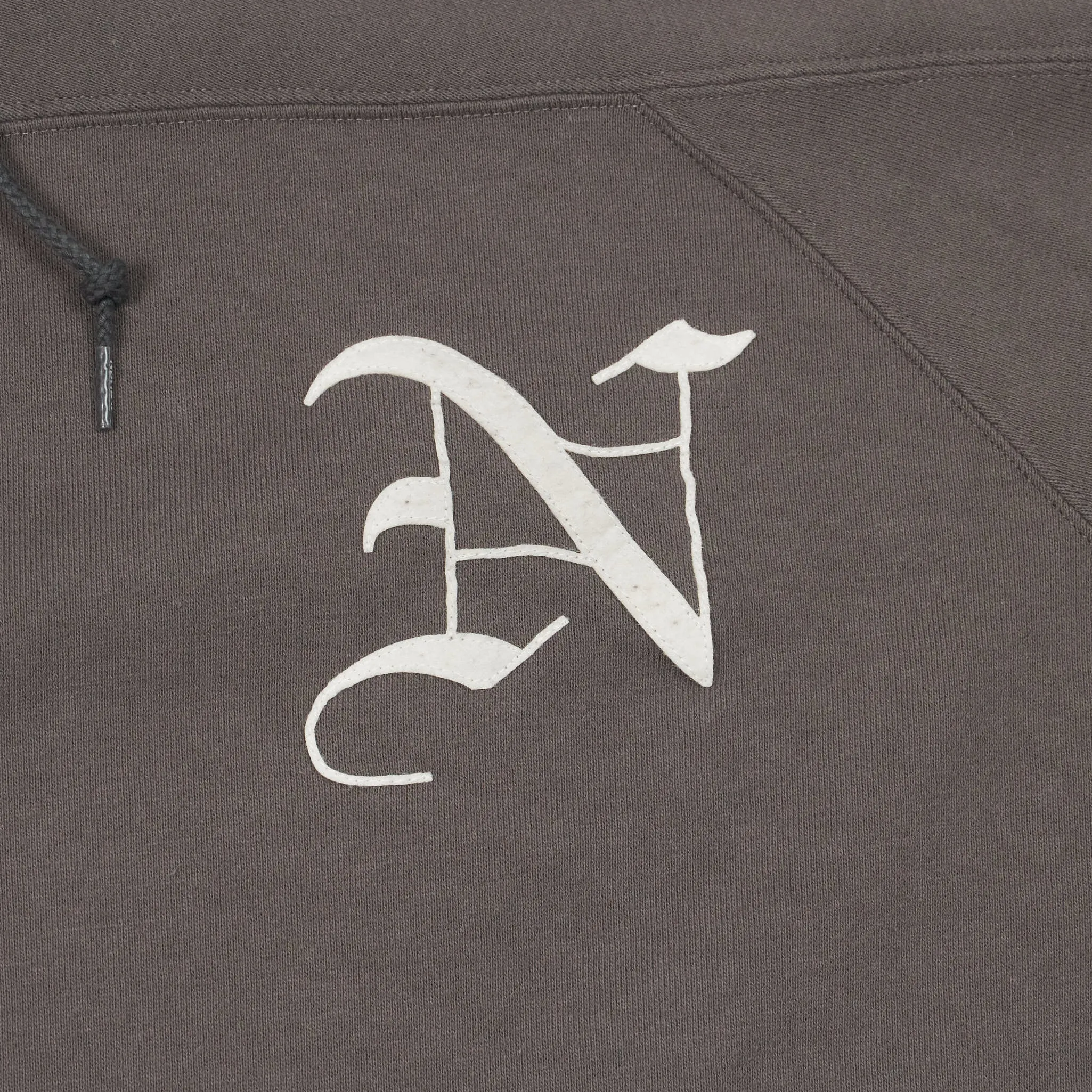 Neighborhood Logo Print  Hooded Sweat Shirt