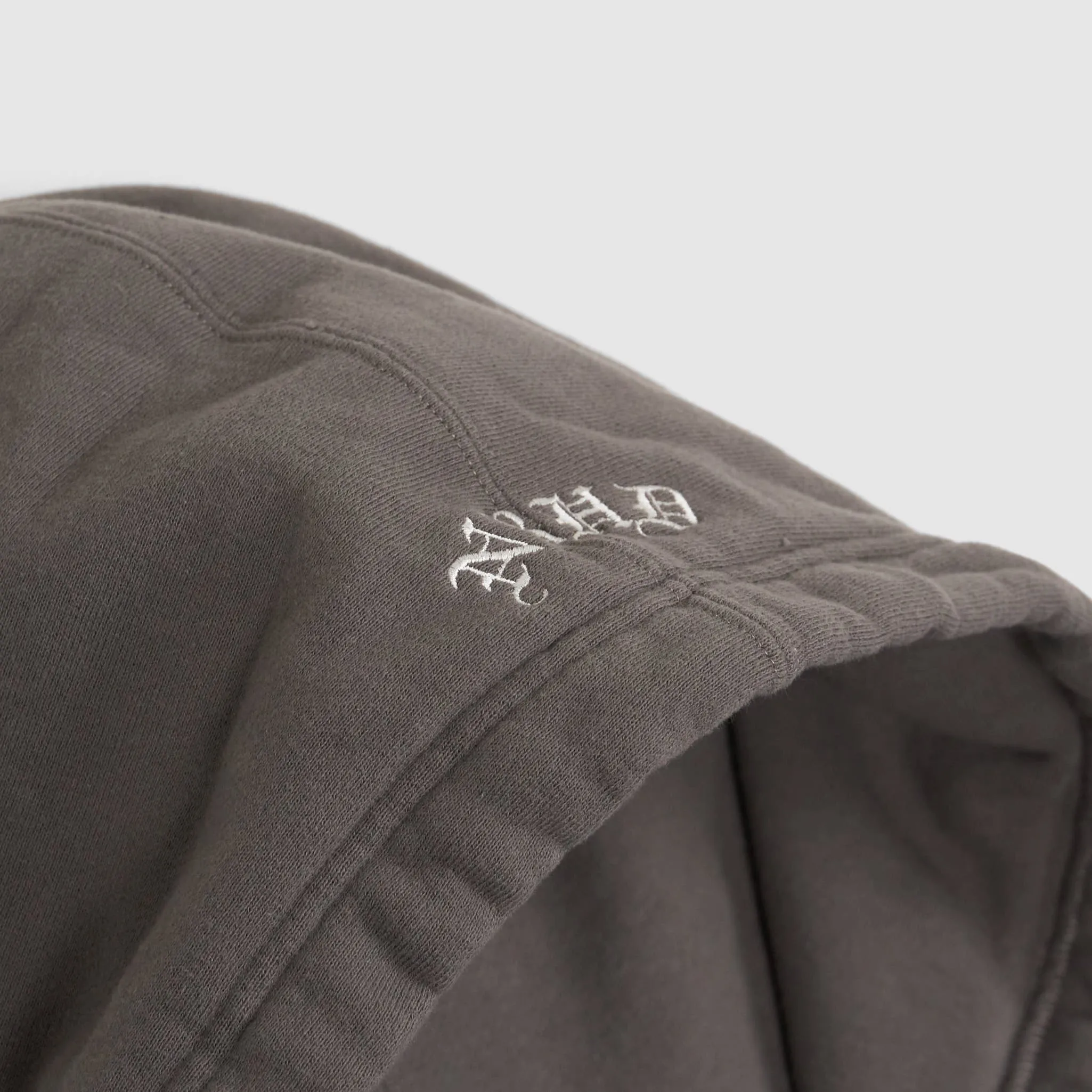 Neighborhood Logo Print  Hooded Sweat Shirt