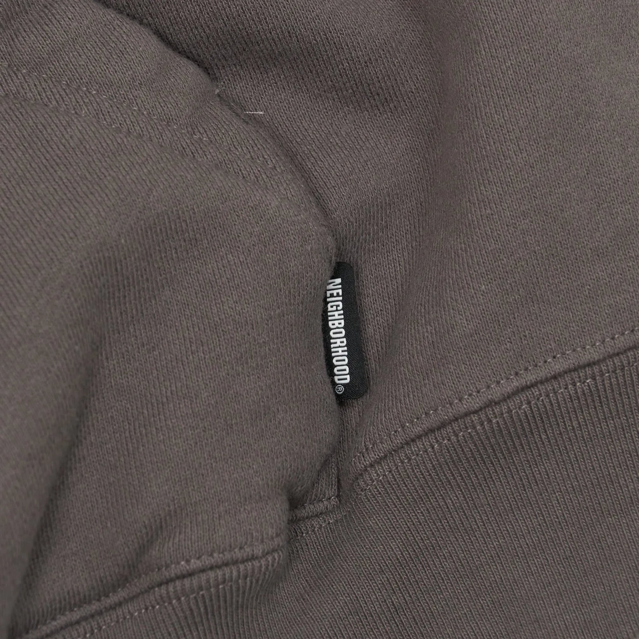 Neighborhood Logo Print  Hooded Sweat Shirt