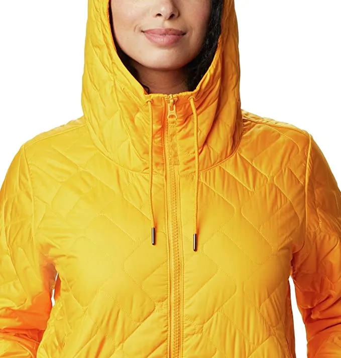 New Columbia Women's Sweet View Insulated Bomber in Marigold Yellow, Sz L! Retails $130 