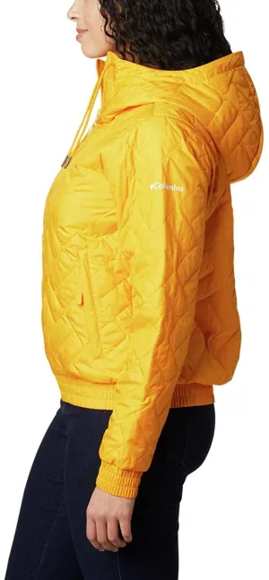 New Columbia Women's Sweet View Insulated Bomber in Marigold Yellow, Sz L! Retails $130 