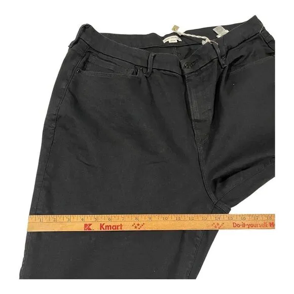 New‎ GOOD AMERICAN Good Legs Black Size 20/26 Inseam 29&quot; Ultimate Skinny Jeans