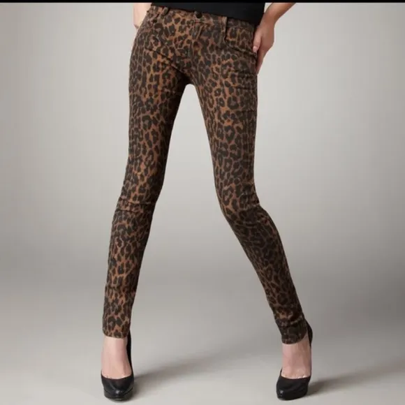 NEW Joe’s Jeans Wild Leopard Skinny Jeans