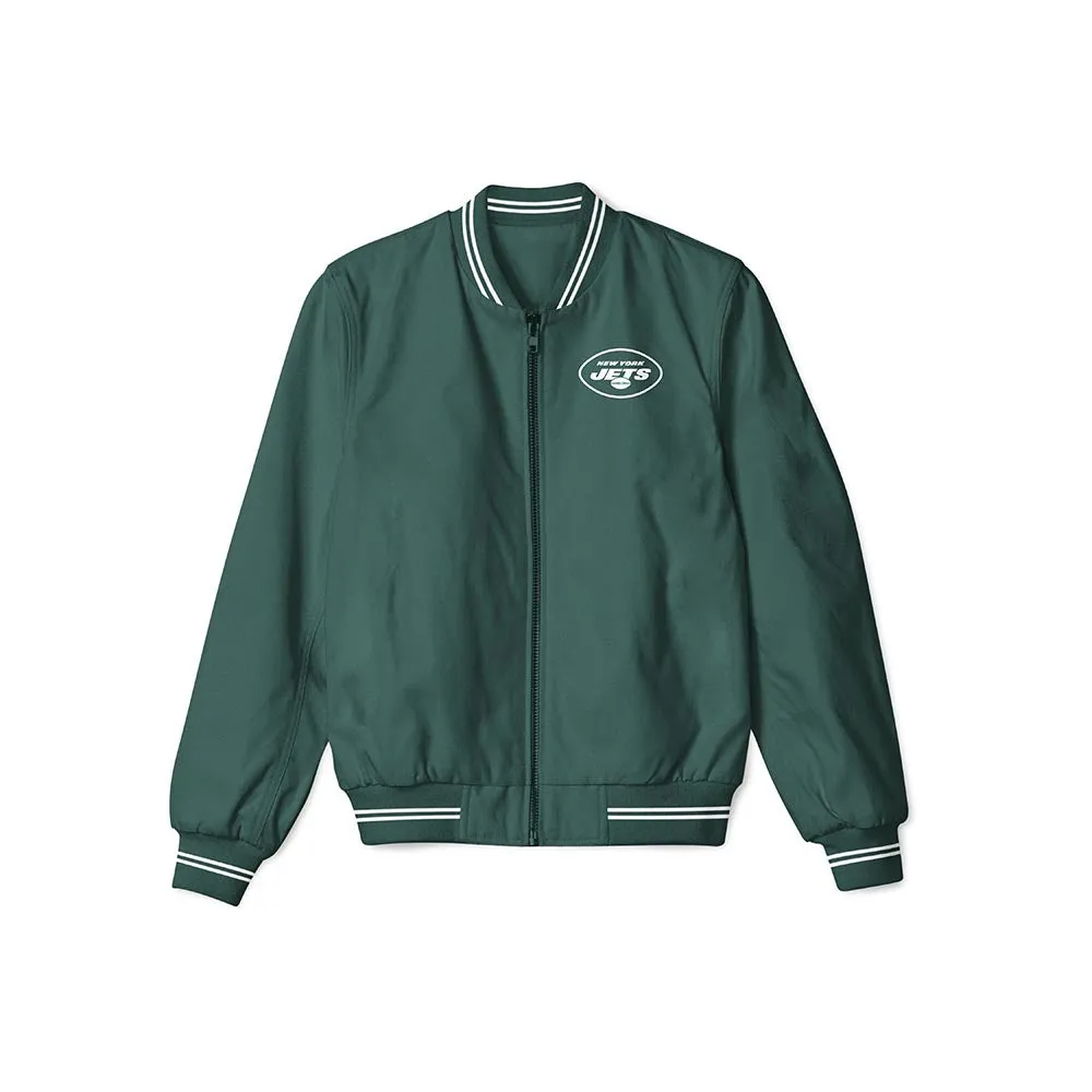 New York Jets Lightweight Bomber Jacket – NFL Bomber Jacket - Clubs Varsity