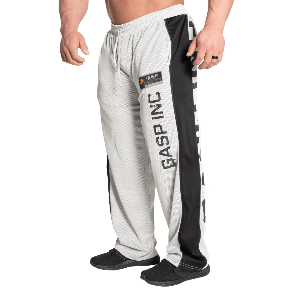 No1 Mesh Pant - White/Grey