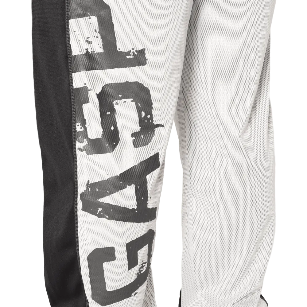 No1 Mesh Pant - White/Grey