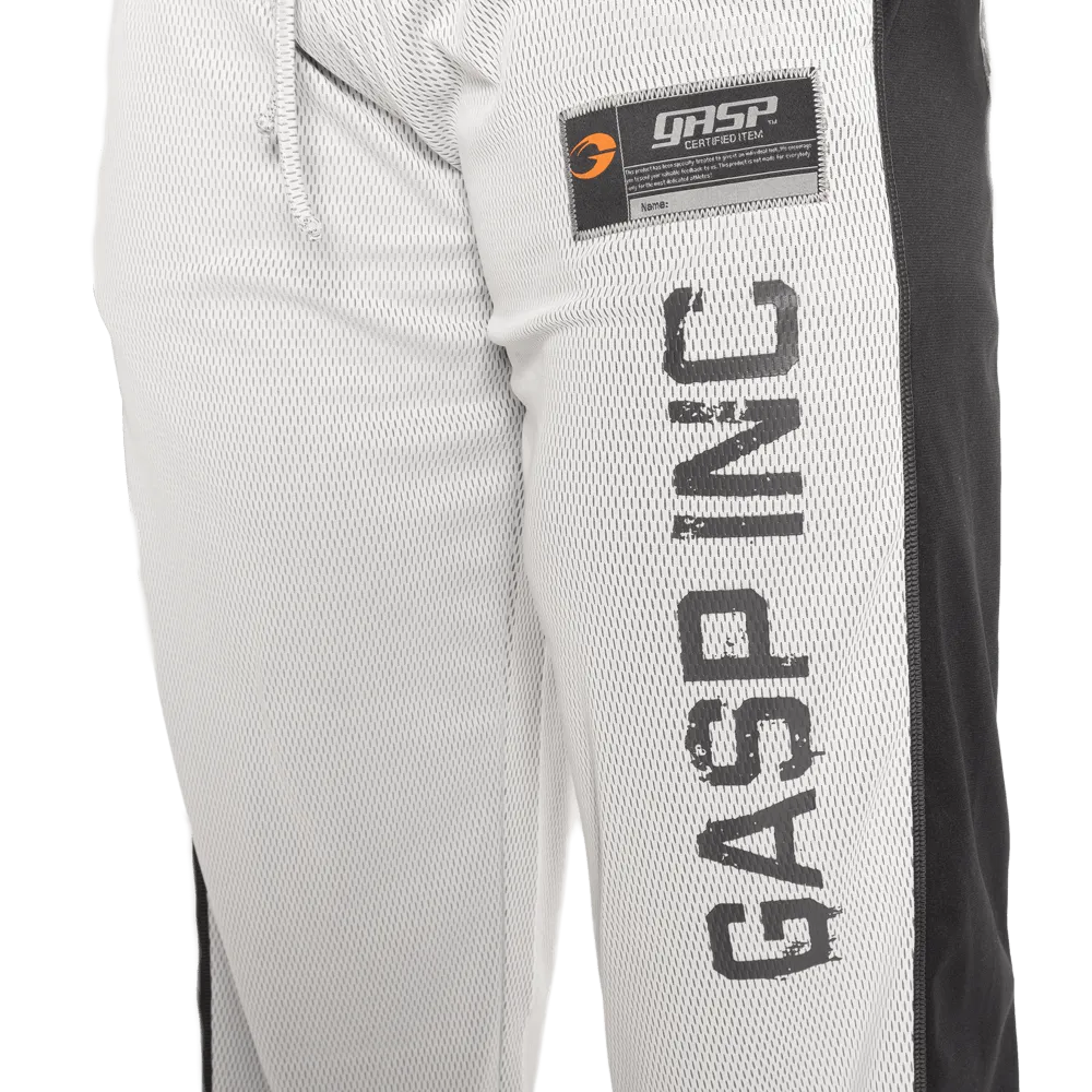 No1 Mesh Pant - White/Grey