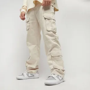 Nohavice Karl Kani KK OG Washed Cargo Pants sand oieskové