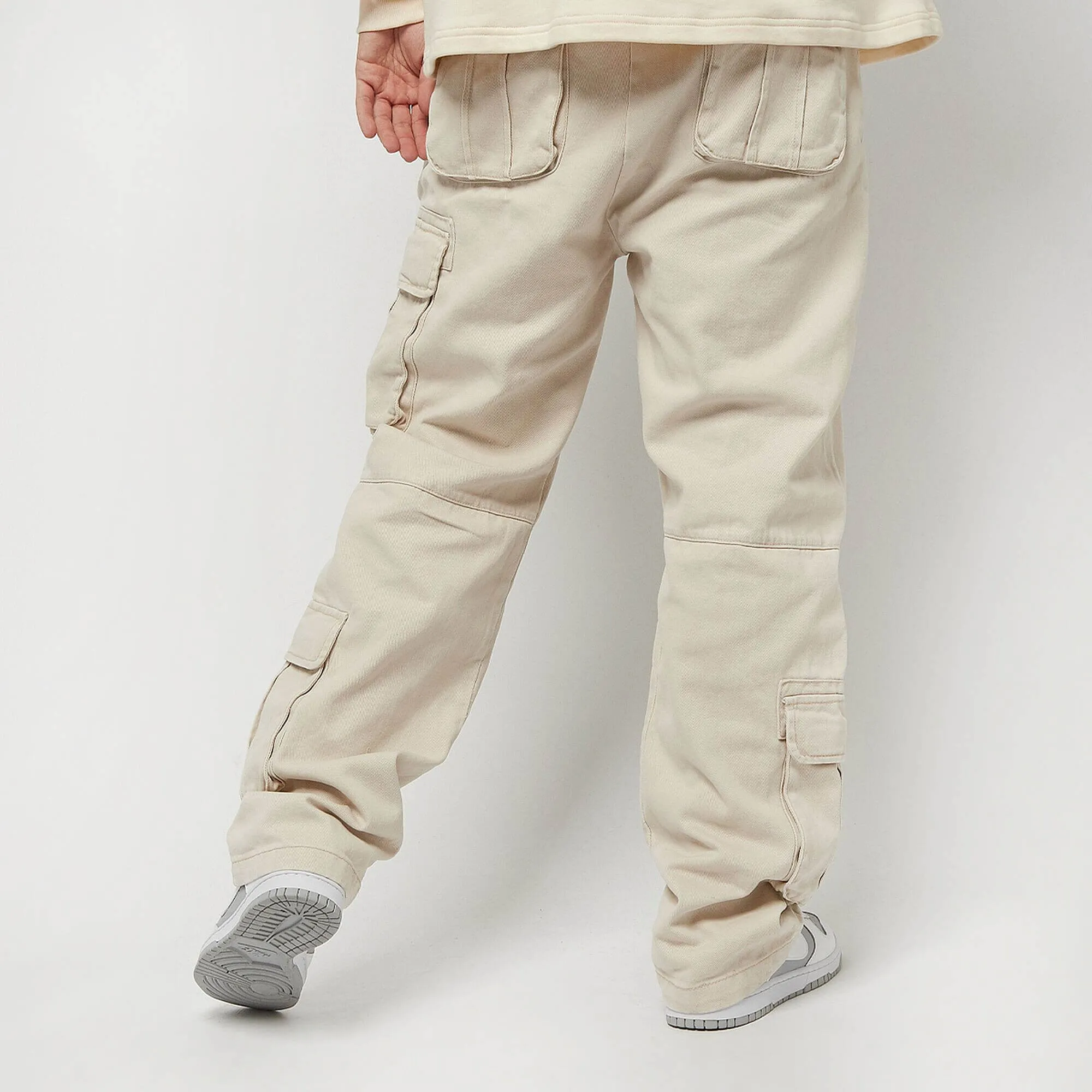 Nohavice Karl Kani KK OG Washed Cargo Pants sand oieskové