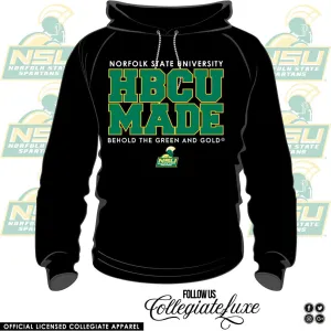 NORFOLK ST. | HBCU MADE Black Unisex Hoodies (**)