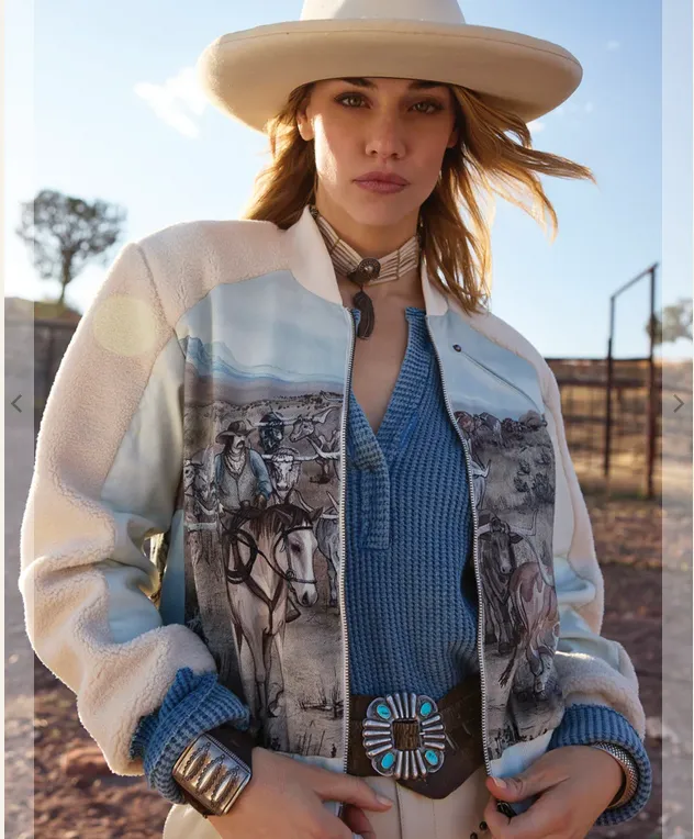 North to Market Fleece Jacket by Double D Ranchwear