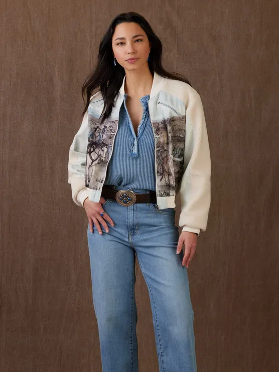 North to Market Fleece Jacket by Double D Ranchwear