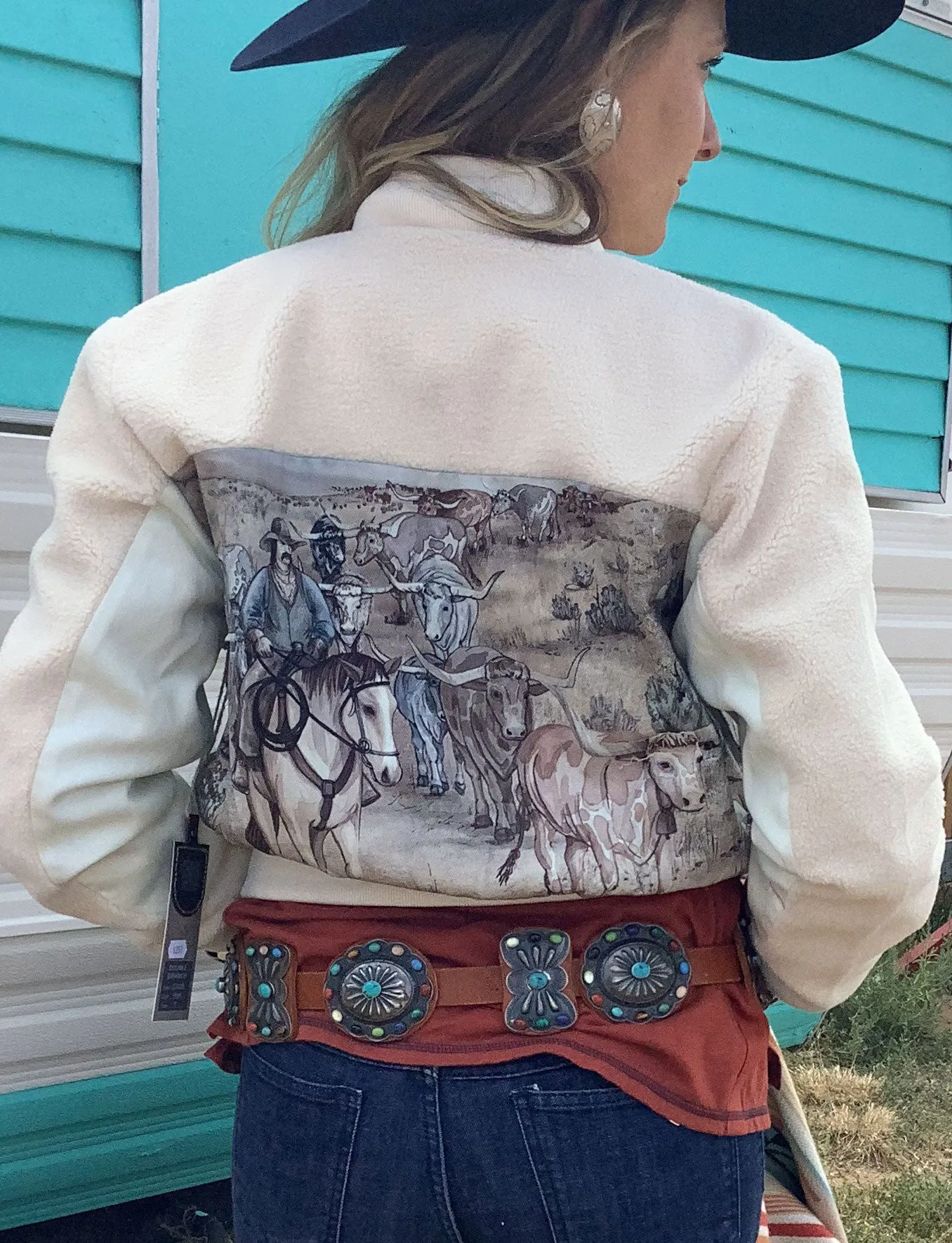 North to Market Fleece Jacket by Double D Ranchwear