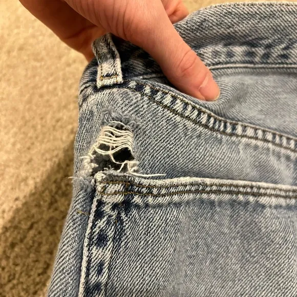 NSF Distressed Denim Jeans Sz 30