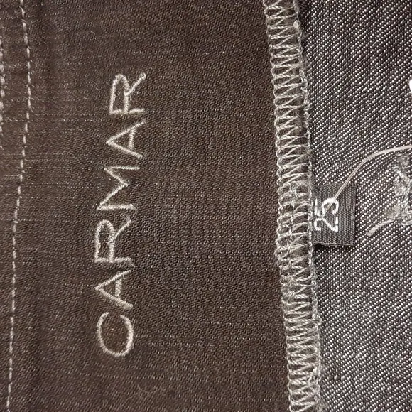 NWT, Carmar for LF Anne Gray Wax Coated Denim Skirt