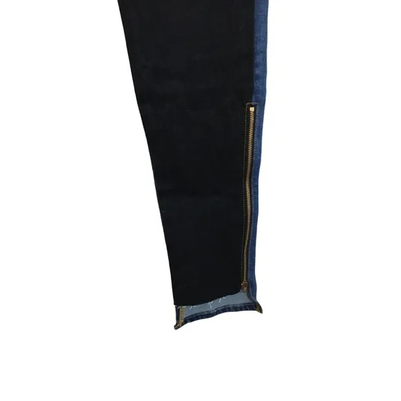 NWT Free People x Sandrine Rose Zipper Ankle Skinny Jeans Size 29