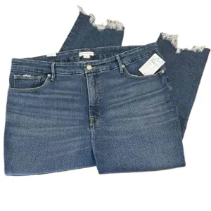 NWT Good American | Good Legs Cigarette Jean GLSPL67T-B842 |Blue 842 | Sz 16
